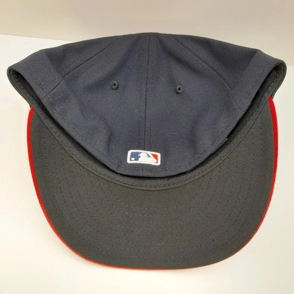 New Era 59FIFTY Atlanta Braves On Field Fitted Hat Size 7 MLB Cap